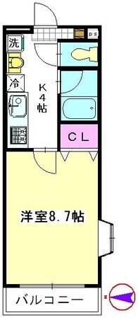 プレステージ２４の物件間取画像